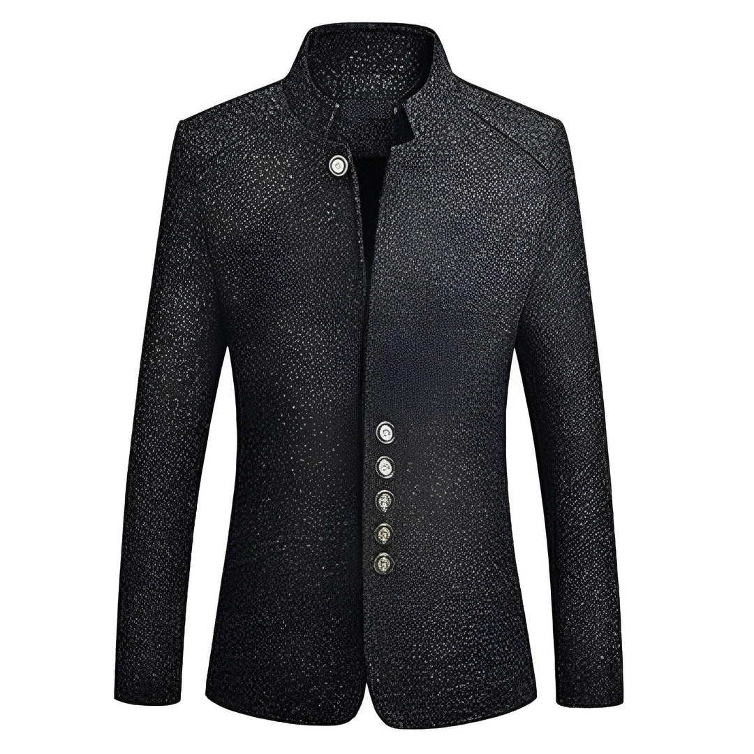 Marion High-Collar Blazer Wynston Duke Charcoal XS 