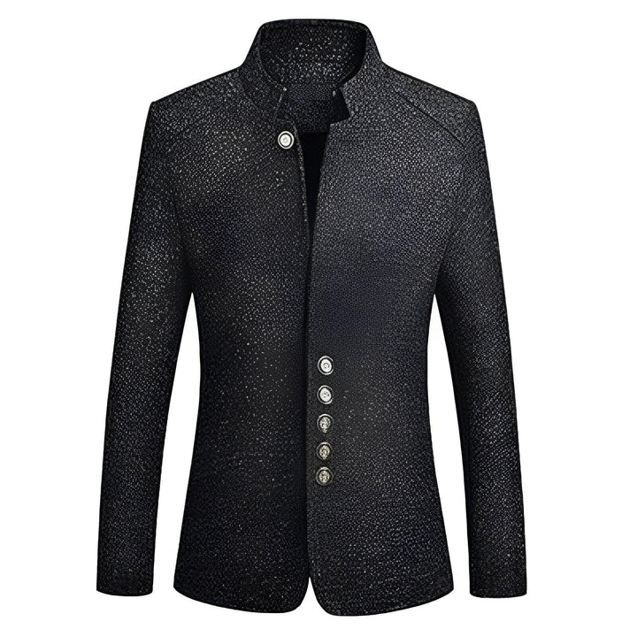 Marion High-Collar Blazer Wynston Duke Charcoal XS 