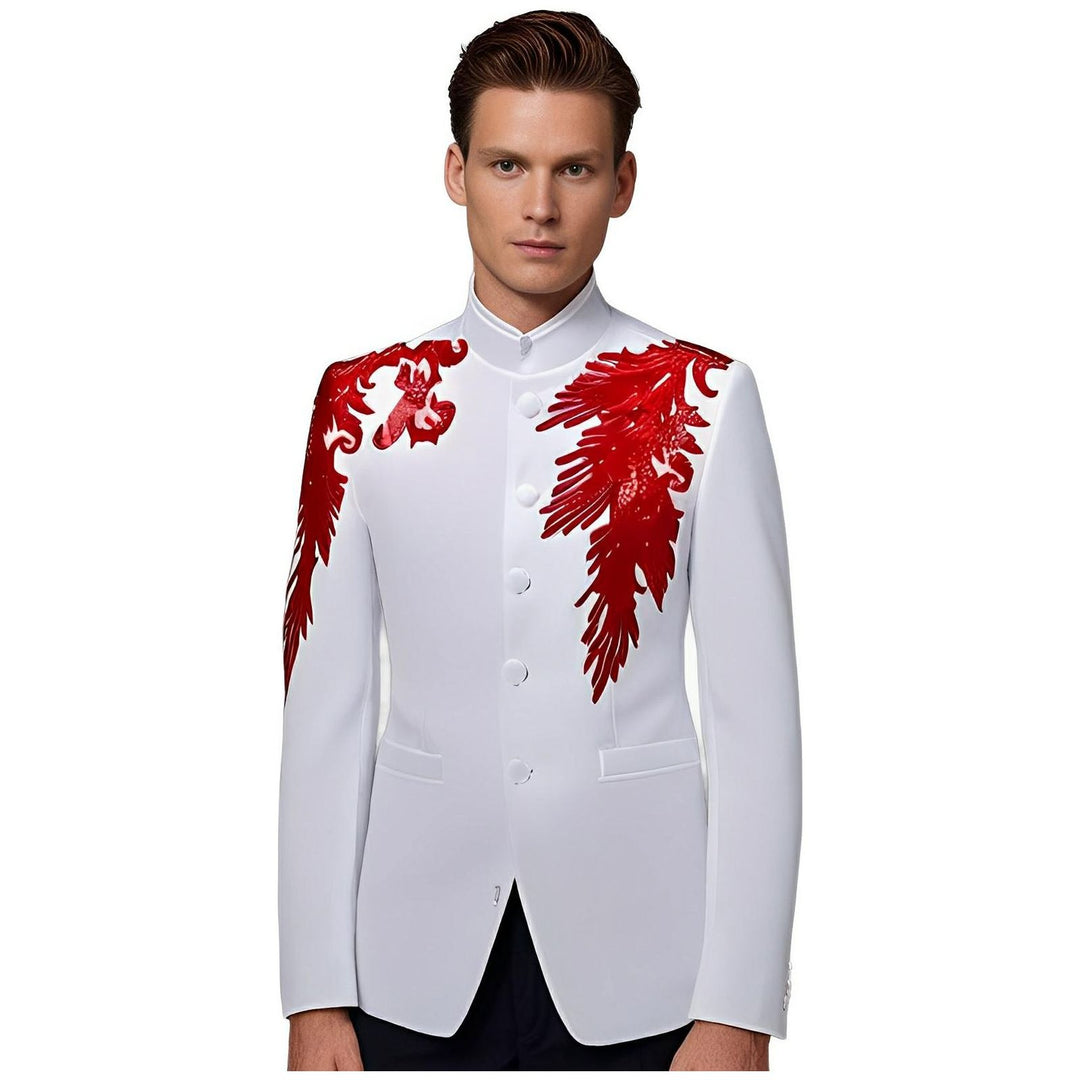 Marlow High-Collar Blazer Wynston Duke 