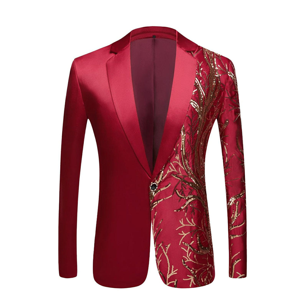 Marston Sequin Blazer Wynston Duke Red XS 