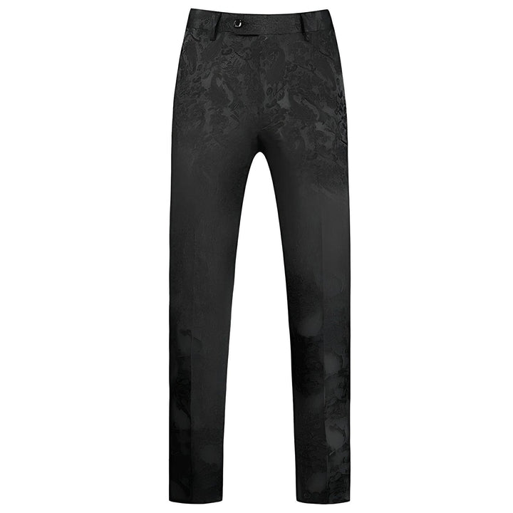 Masson Jacquard Trousers Wynston Duke Black XS 