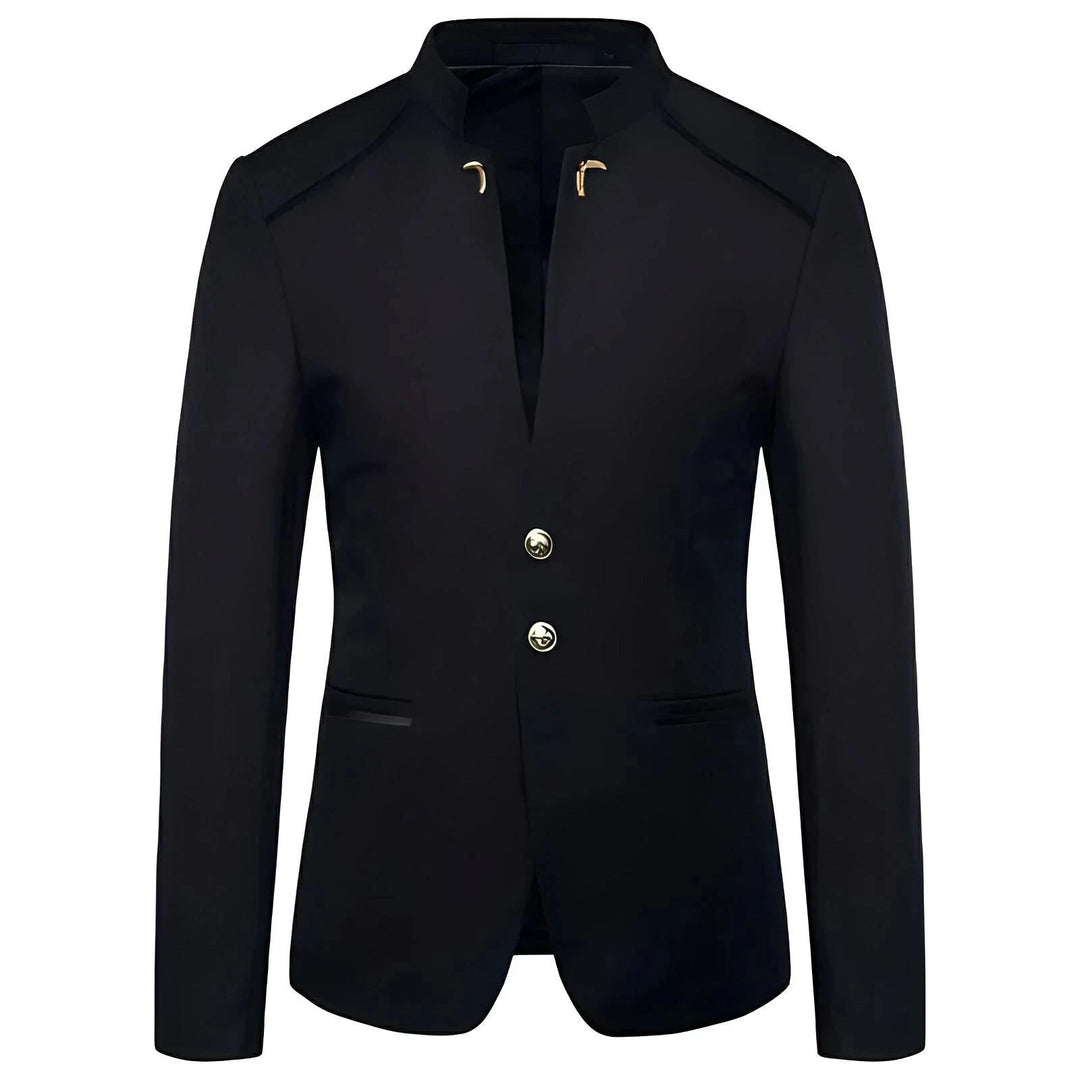 Merriweather High-Collar Blazer Wynston Duke Black XS 