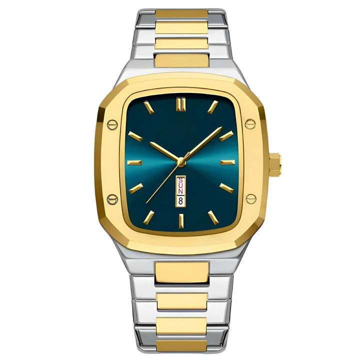 Monaco Quartz Watch (Copy) Wynston Duke Silver Gold 
