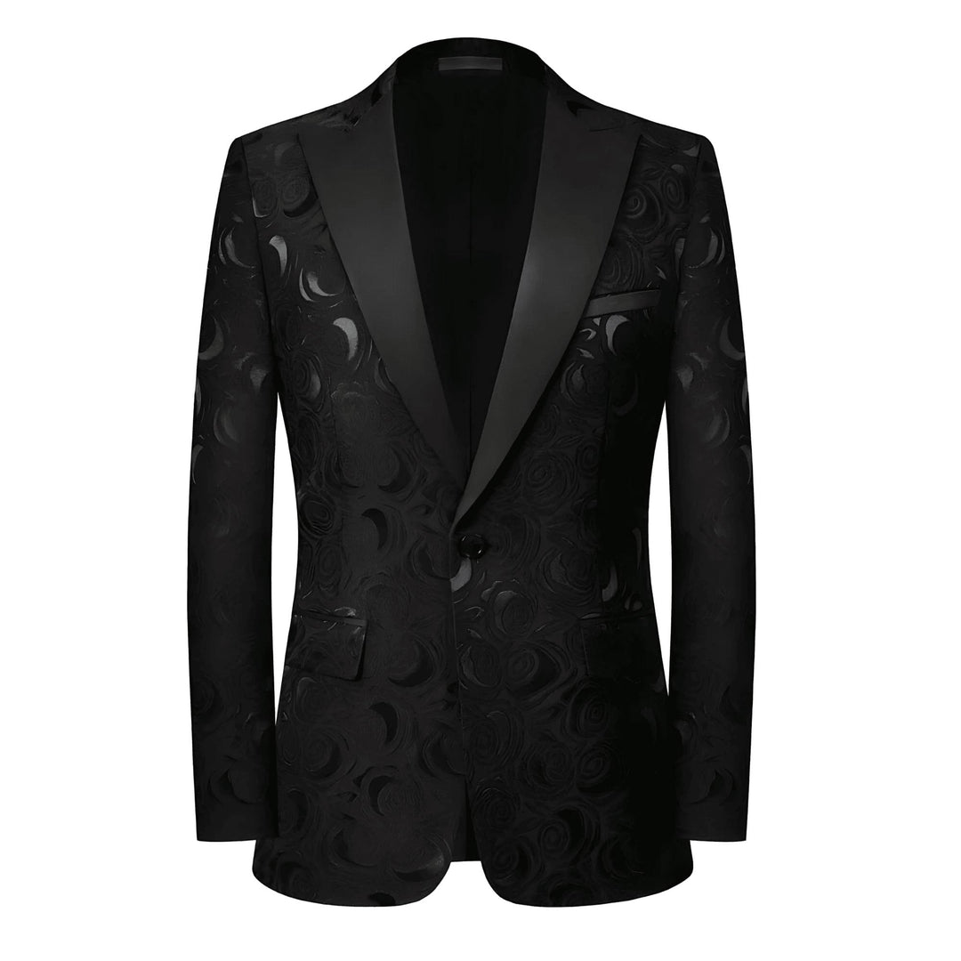 Norcross Jacquard Blazer Wynston Duke Black XS 