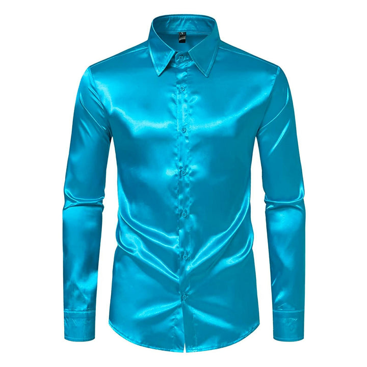 Ormond Silk Shirt Wynston Duke Blue S 