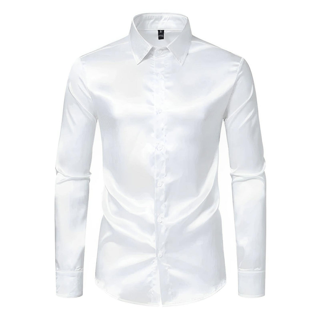 Ormond Silk Shirt Wynston Duke White S 