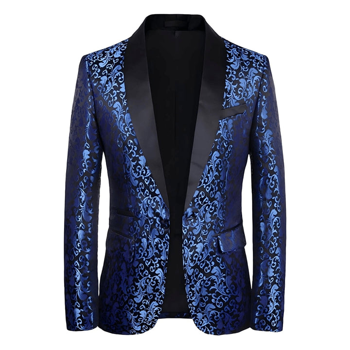 Osbourne Jacquard Blazer Wynston Duke Royal Blue 2XS 