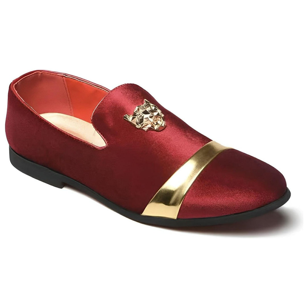 Overton Suede Loafers Wynston Duke Red 6 