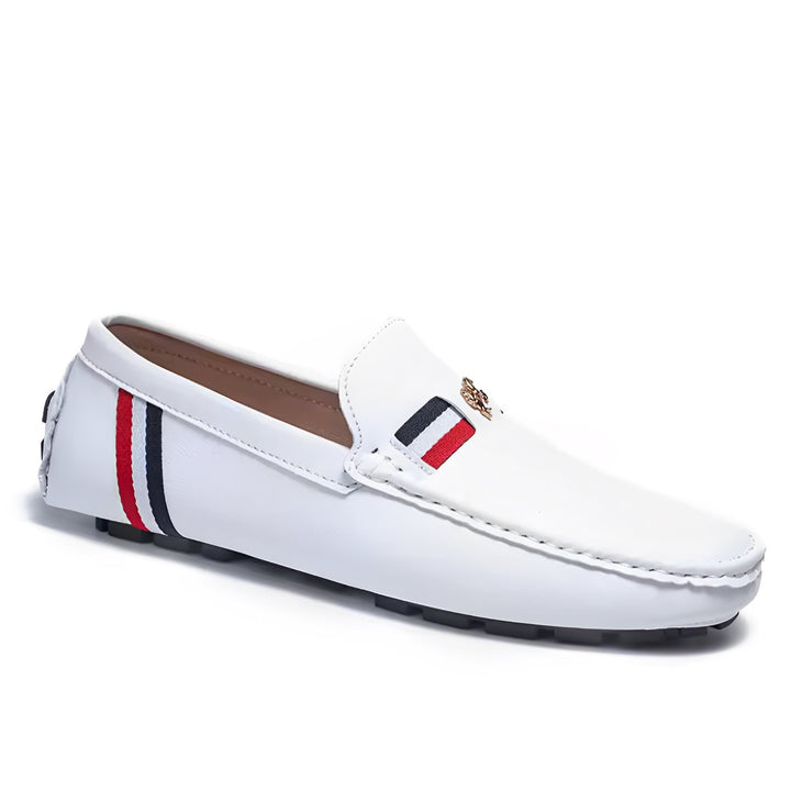 Paris Driving Loafers Wynston Duke White 5 