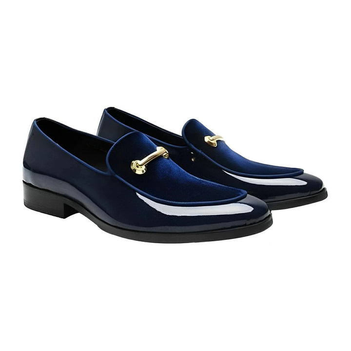 Pennington Velvet Loafers Wynston Duke Blue 5 