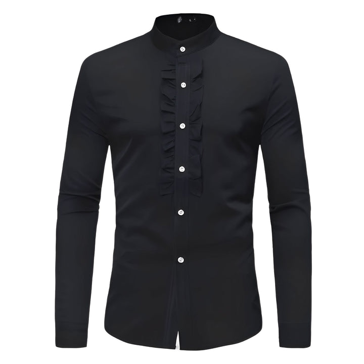 Penrose Tuxedo Shirt Wynston Duke Black S 