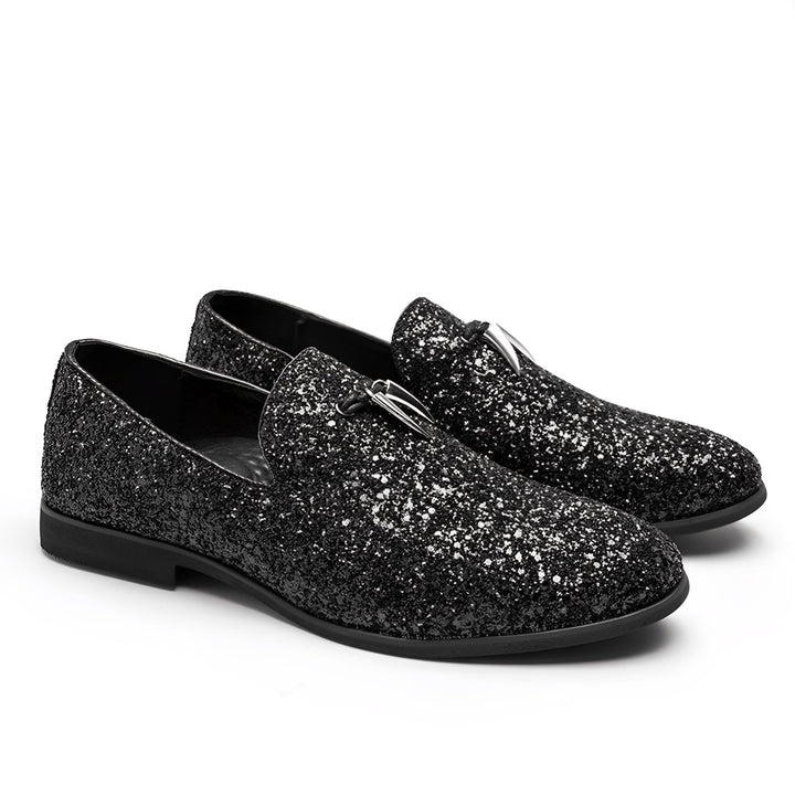 Penworth Rhinestone Loafers Wynston Duke Black 6 