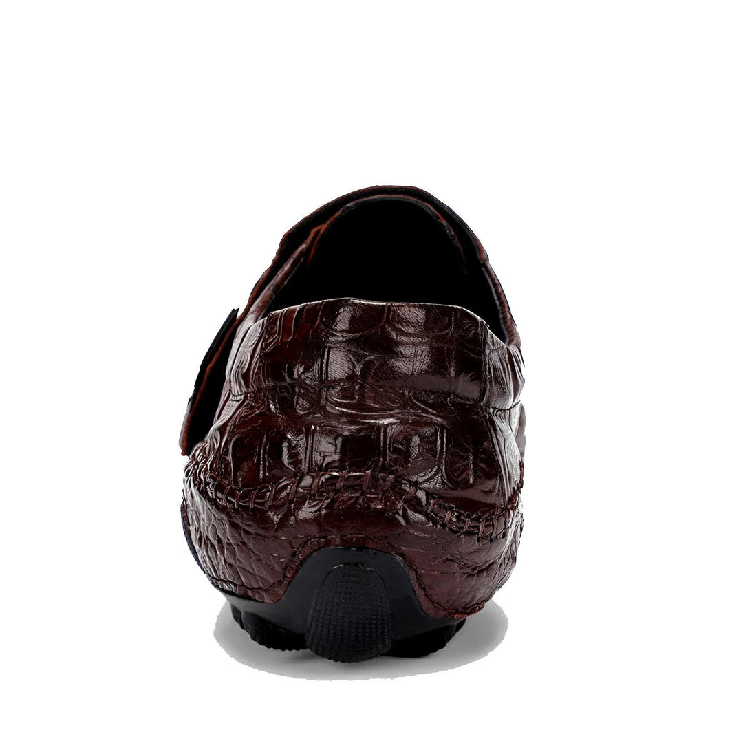 Quenby Faux Leather Loafers Wynston Duke 