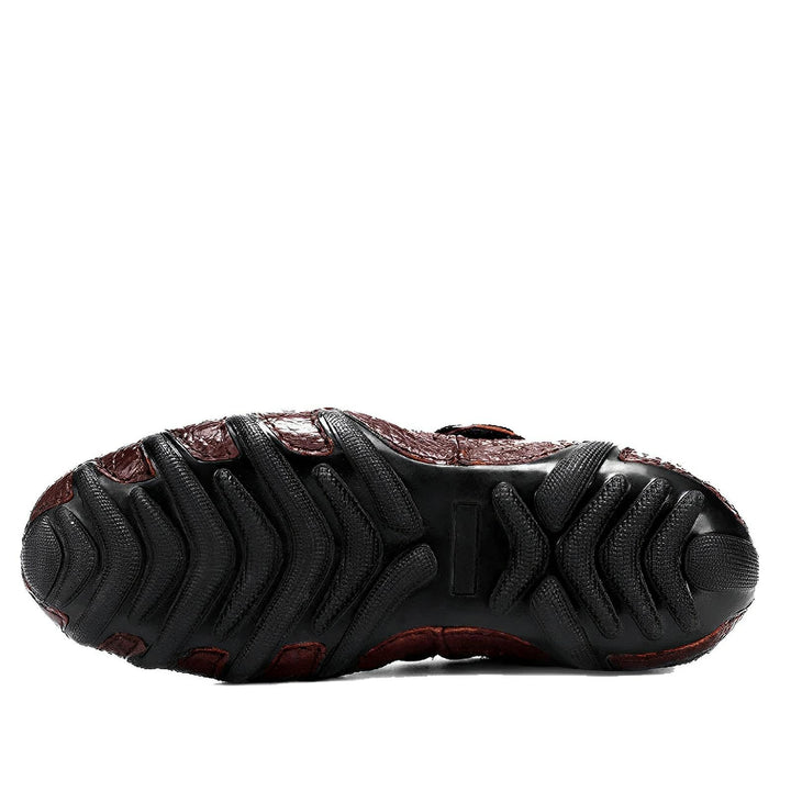 Quenby Faux Leather Loafers Wynston Duke 