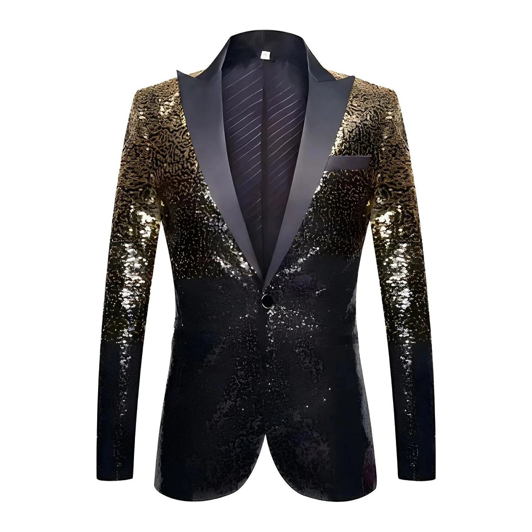 Sinclair Sequin Blazer Wynston Duke XS 