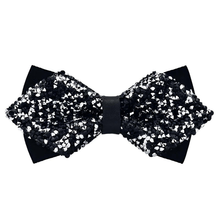 Sinclair Sequin Bow Tie Wynston Duke Platinum 
