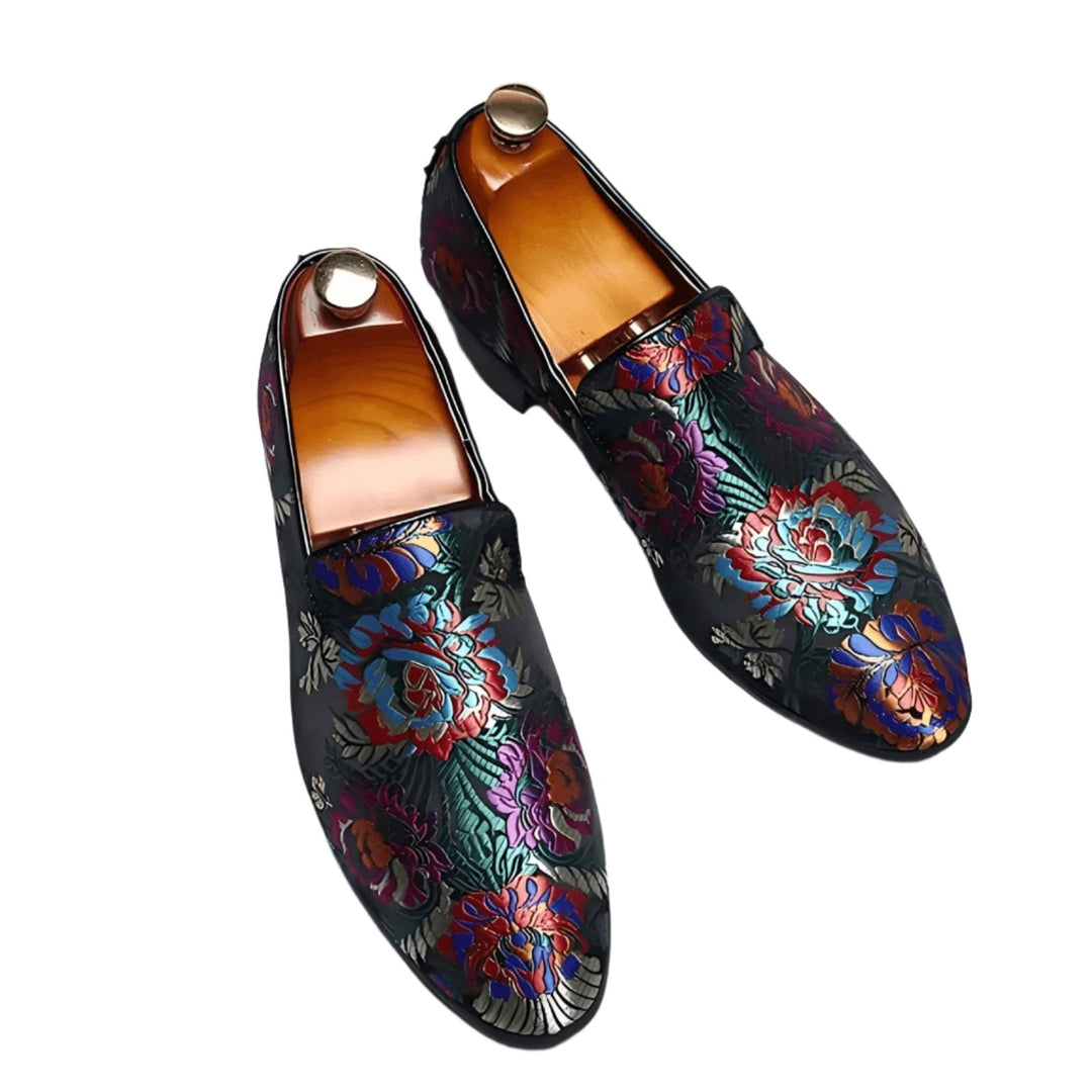 St. Aubyn Embroidered Loafers Wynston Duke 