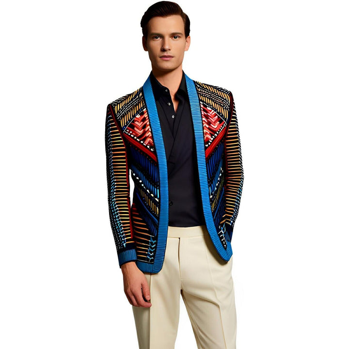 St. James Embroidered Blazer Wynston Duke 