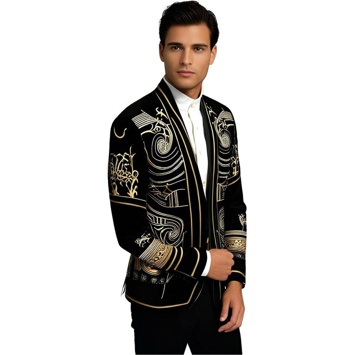 St. Michael Embroidered Blazer Wynston Duke 