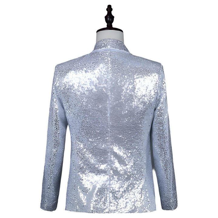 Sterling Sequin Blazer Wynston Duke 