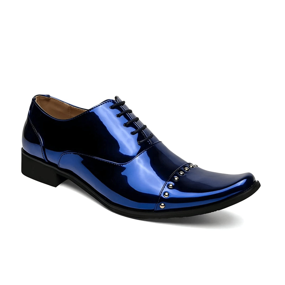 Terrion Pointed Toe Oxfords Wynston Duke Blue 5 
