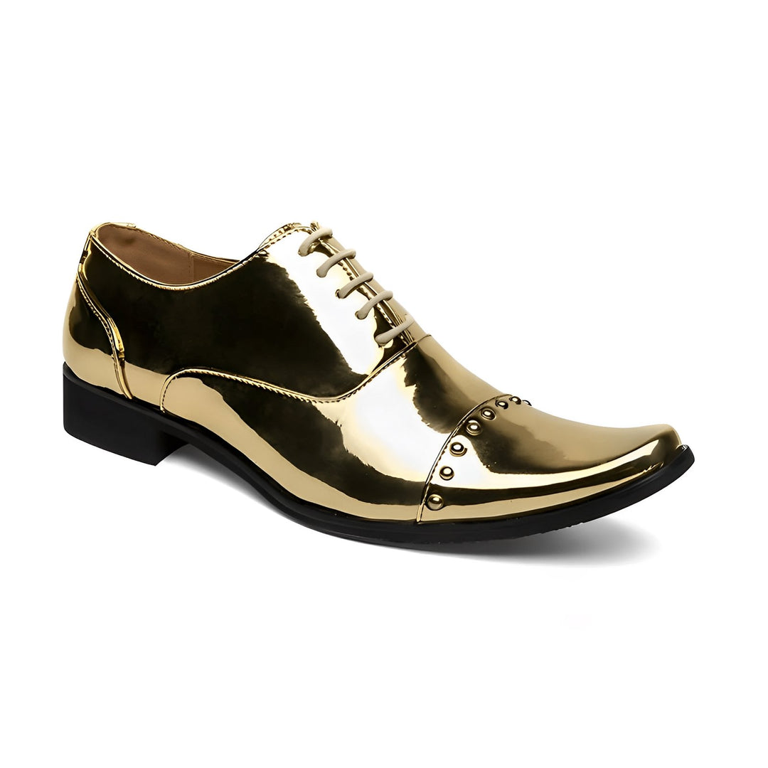 Terrion Pointed Toe Oxfords Wynston Duke Gold 5 
