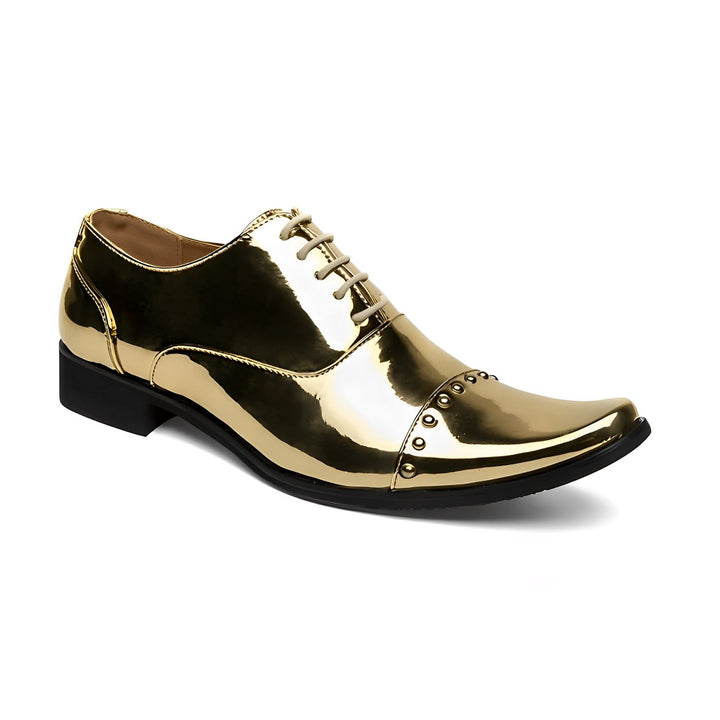 Terrion Pointed Toe Oxfords Wynston Duke Gold 5 