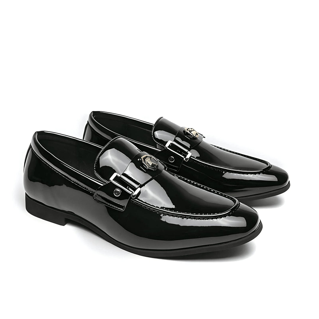 Thaddeus Leather Penny Loafers Wynston Duke 