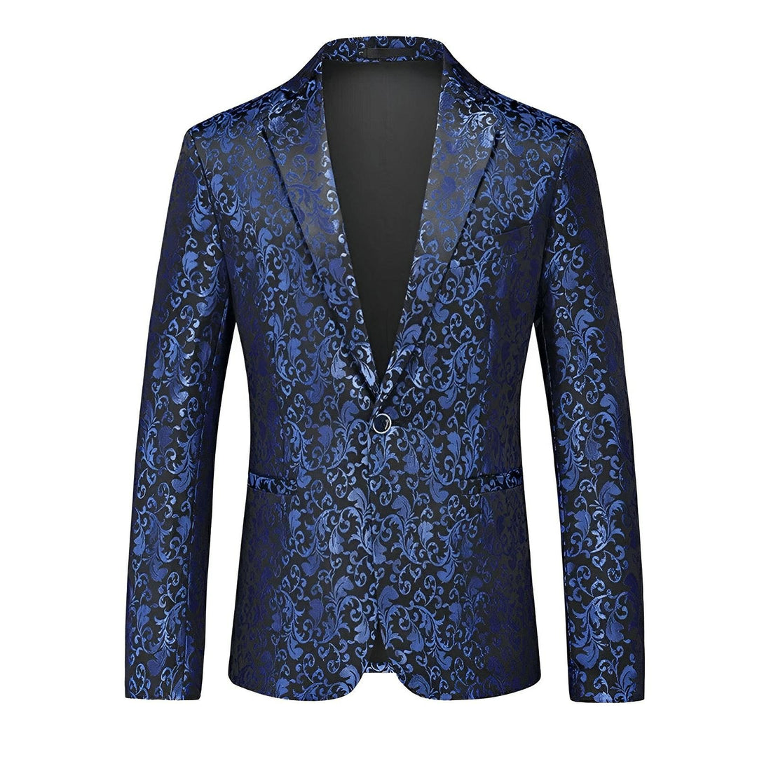 Thorne Jacquard Blazer Wynston Duke Blue 2XS 