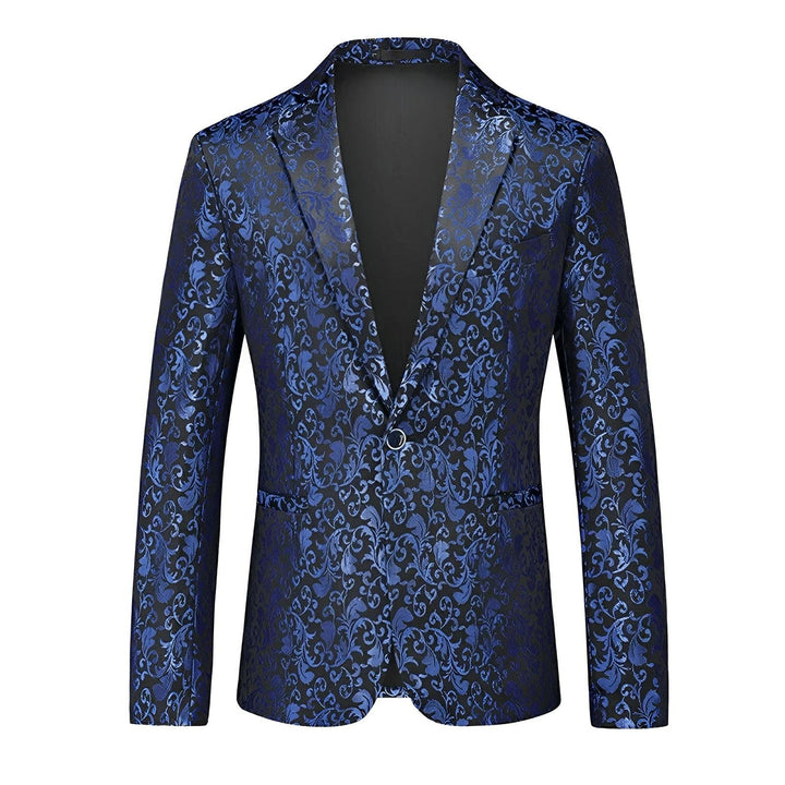 Thorne Jacquard Blazer Wynston Duke Blue 2XS 