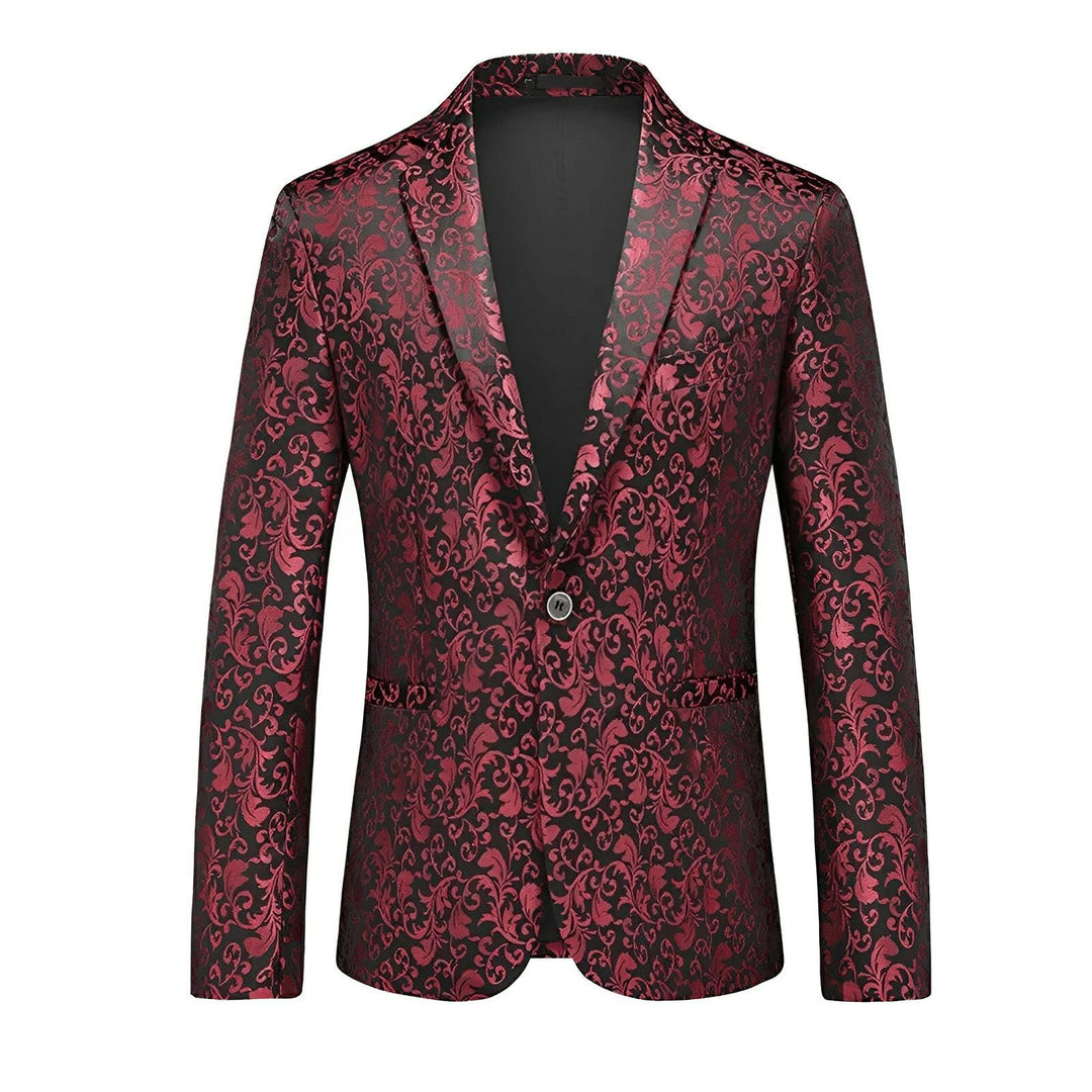 Thorne Jacquard Blazer Wynston Duke Red 2XS 