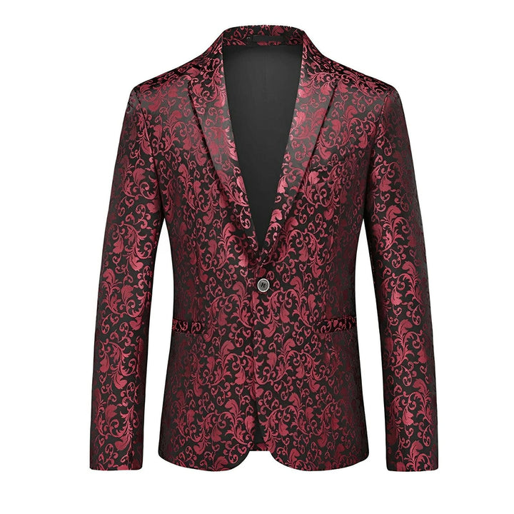 Thorne Jacquard Blazer Wynston Duke Red 2XS 