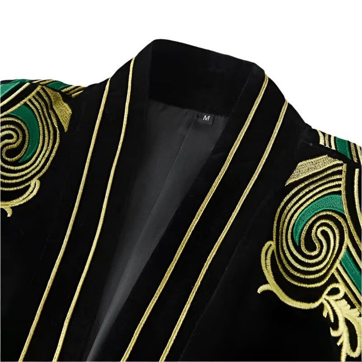 Thornton Embroidered Blazer Wynston Duke 