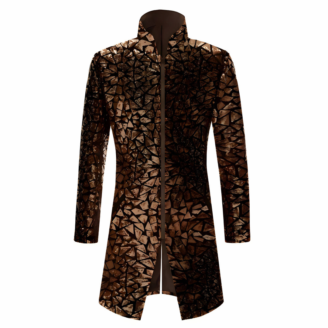 Thurlow Sequin Jacket Wynston Duke Dark Gold 3XS 