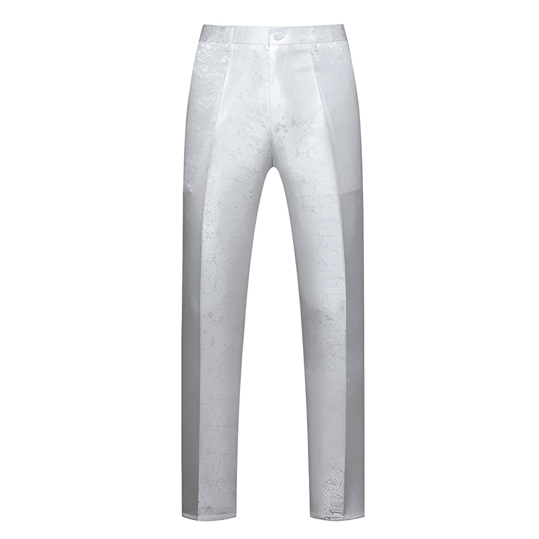 Torino Jacquard Trousers Wynston Duke White XS 