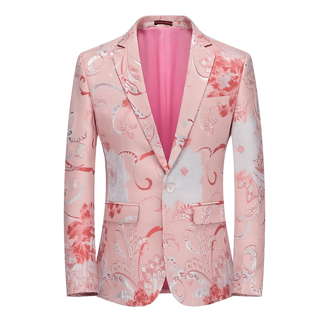Treadwell Jacquard Blazer Wynston Duke Pink XS 