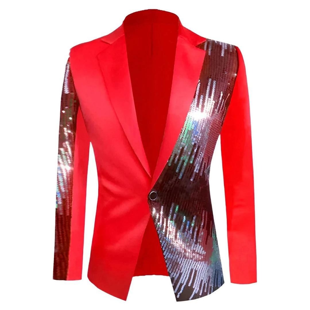 Valebridge Sequin Blazer Wynston Duke Red 2XS 
