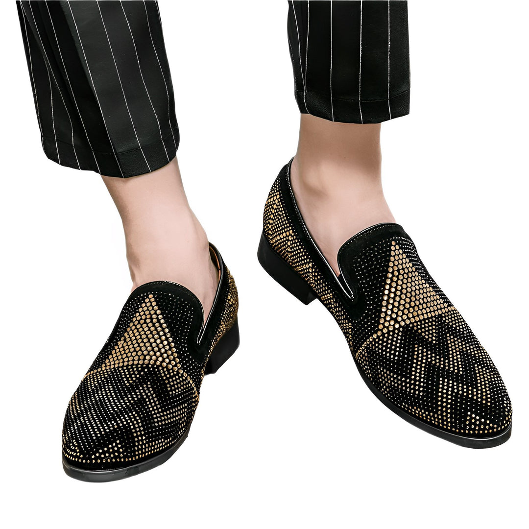 Vauxhall Rhinestone Loafers Wynston Duke 