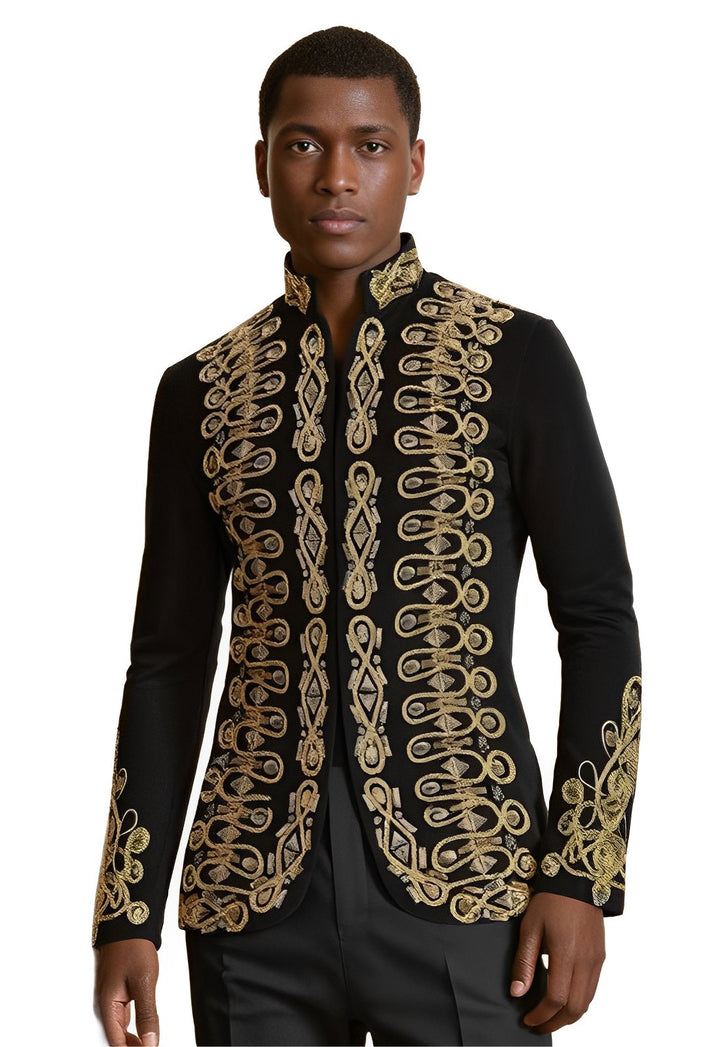 Westcott High-Collar Blazer Wynston Duke 