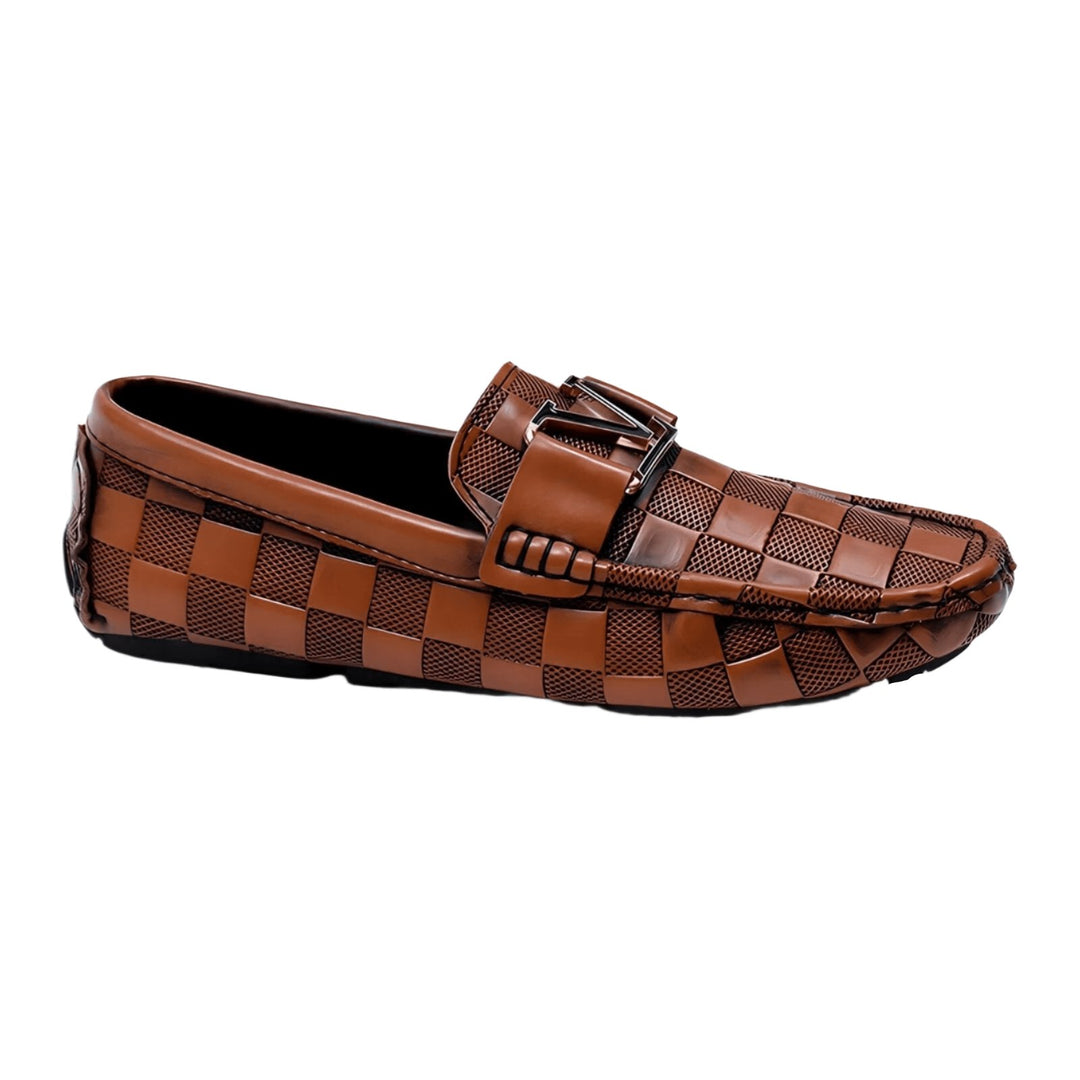 Worthington Leather Loafers Wynston Duke Brown 5 