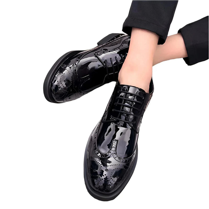 Zane Patent Leather Oxfords Wynston Duke 