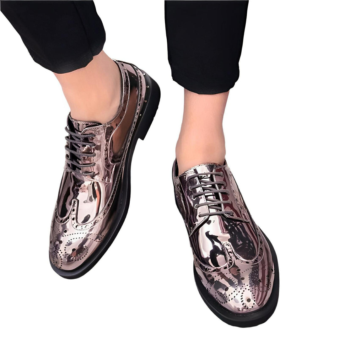 Zane Patent Leather Oxfords Wynston Duke 
