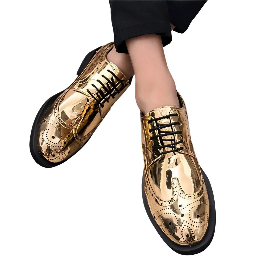 Zane Patent Leather Oxfords Wynston Duke 
